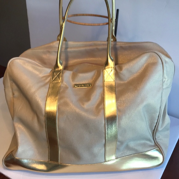 Michael Kors Handbags - Michael Kors Gold Weekender Bag